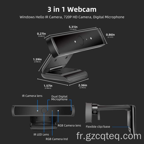 Webcam vidéo webcam USB 1080p HD